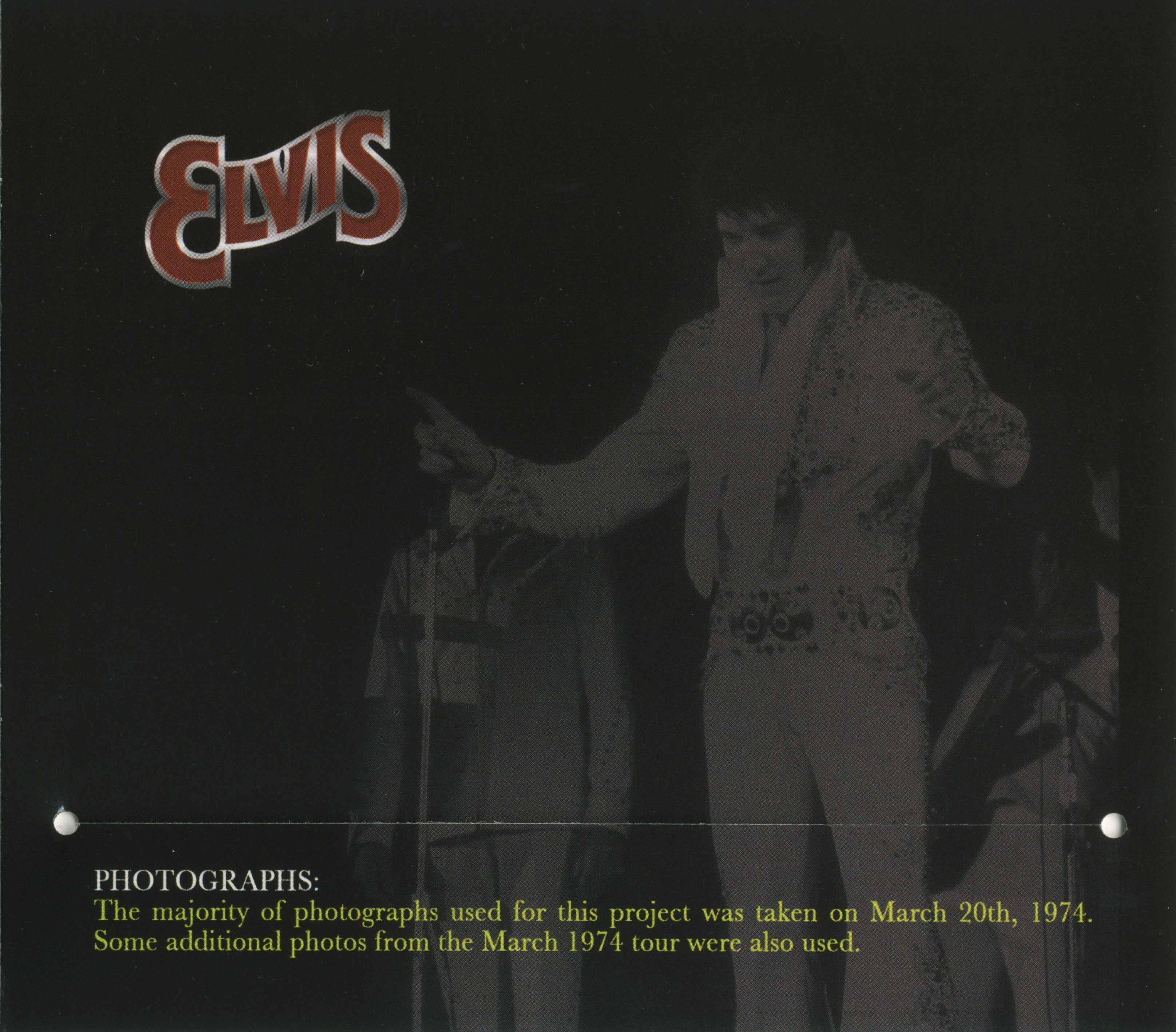 Elvis Presley  Fifth Time Around : Inlay